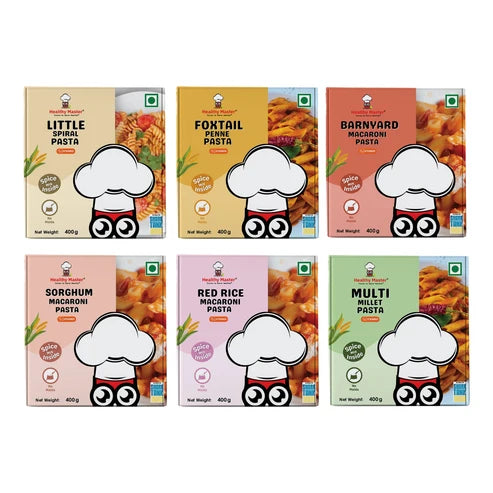 Healthy Master Healthy Pasta Combo - Millet Based