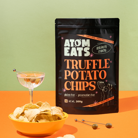 Atom Eats Truffle Potato Chips Party Pack | 300g Pack by Atom Eats