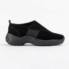 Monkstory Bold Smart Casual Comfy Sneakers - Black