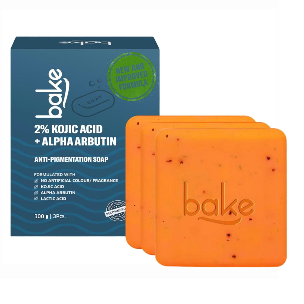 2% Kojic Acid Scrub Treatment Soap (100 Gms Pack of 3)