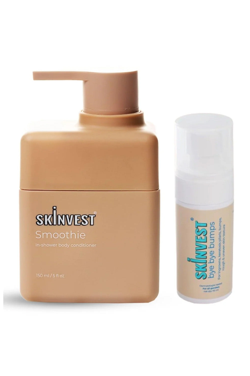 Skinvest Smoothie In-Shower Body Conditioner 150ml + Bye Bye Bumps Exfoliating Mist 50ml