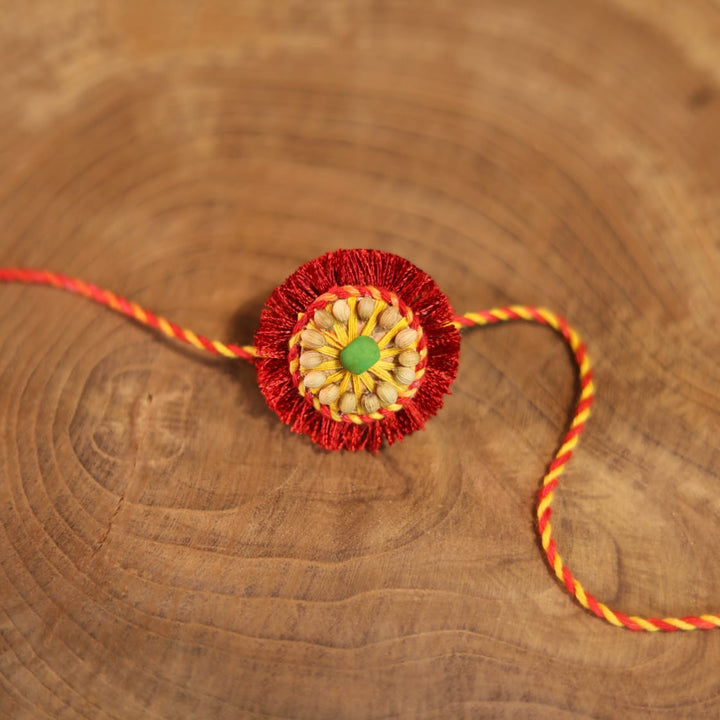 Sneh Plantable Rakhi | Eco-Friendly Handmade Rakhi with Seeds | Sustainable Rakshabandhan 2025 | Scrapshala