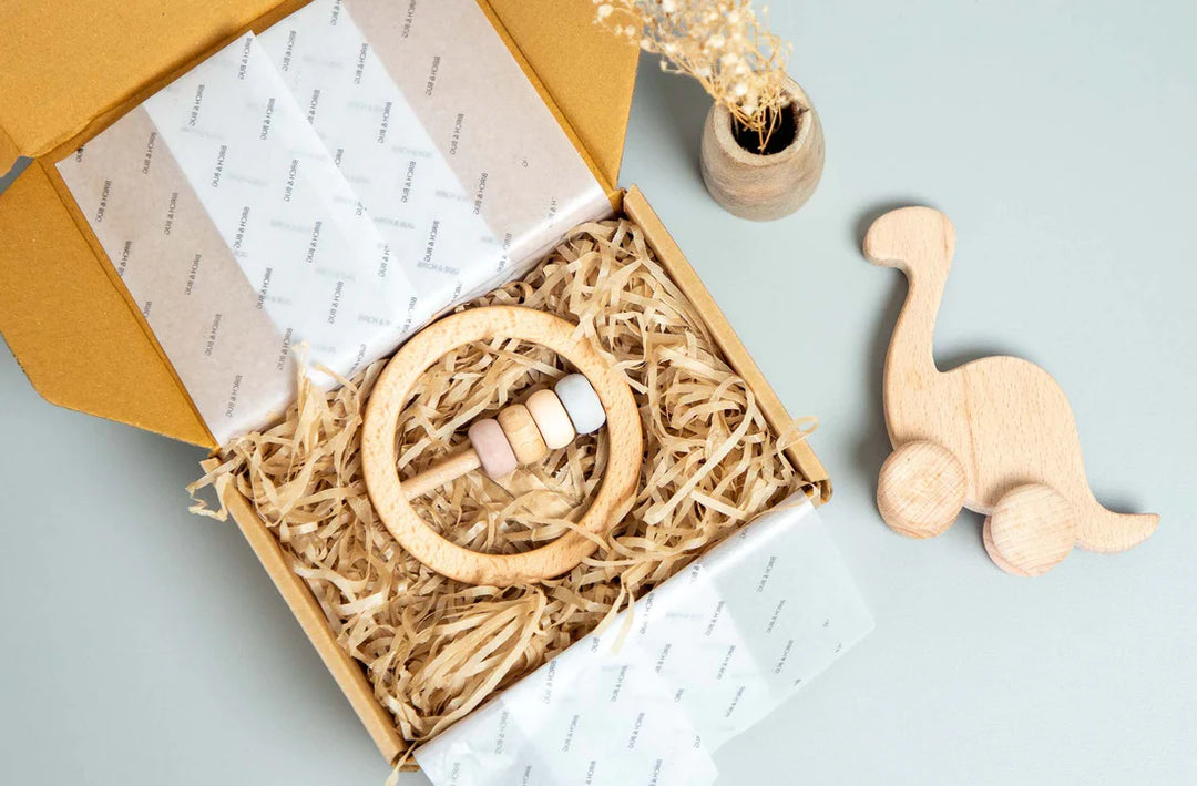 BIRCH & BUG Ring Rattle