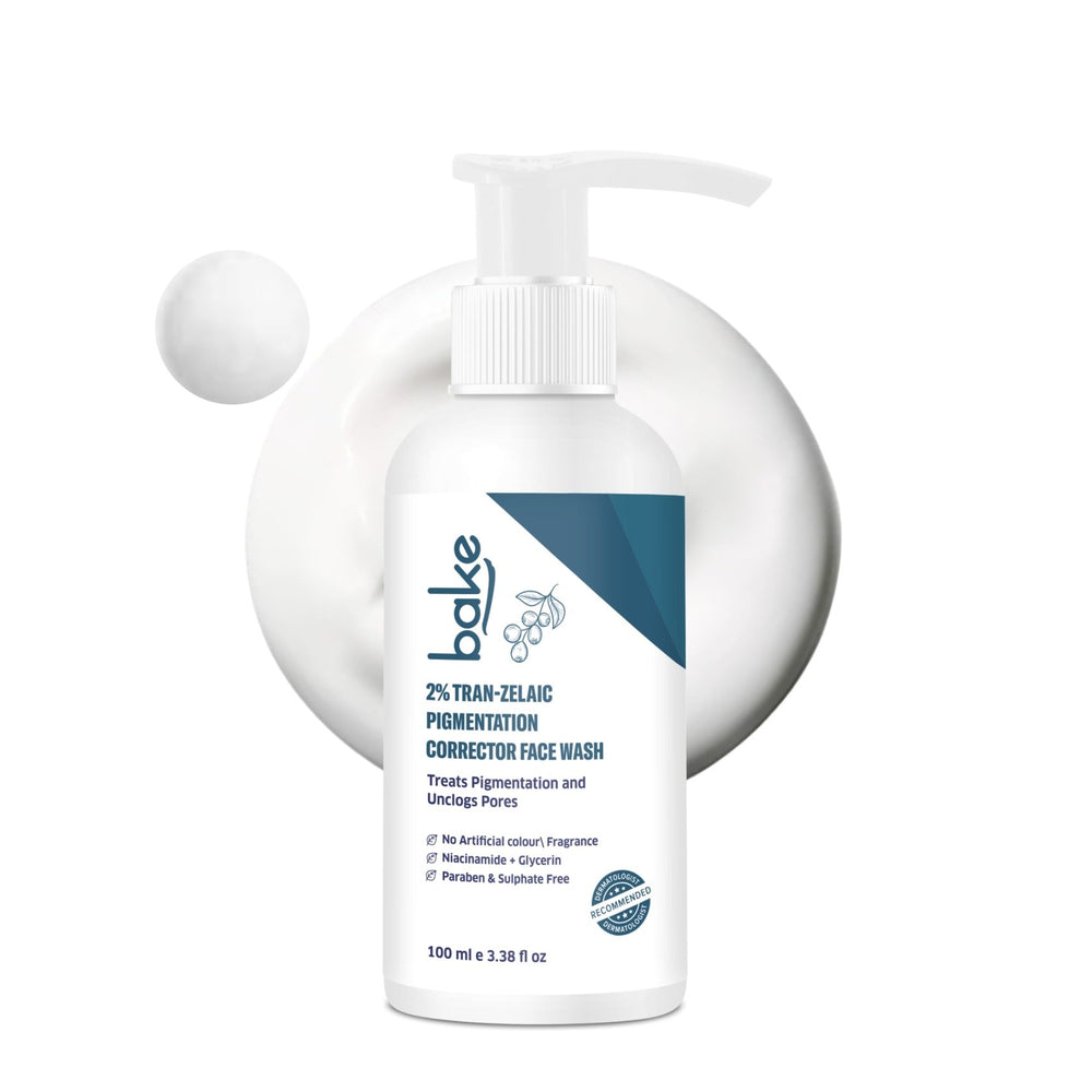 2% Tran-Zelaic Pigmentation Corrector Milky Face Wash For Pigmentation and unclogged pores