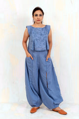 ITIDOR Rame' Crop - Box Pleated Sleeves