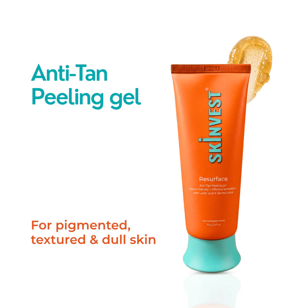 Skinvest Resurface Anti-tan peeling gel(Pack of 2)