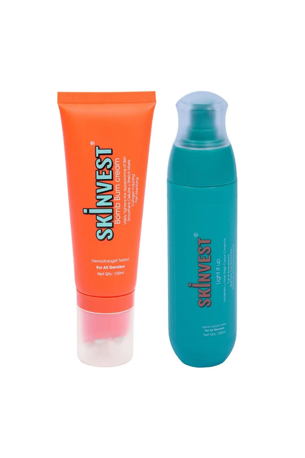 Skinvest Body Care Combo | Bomb Bum Body Cream & Light It Up Body Mist