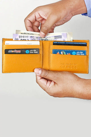 The House of Ganges - Thin Bifold Vegan Leather Men Wallet