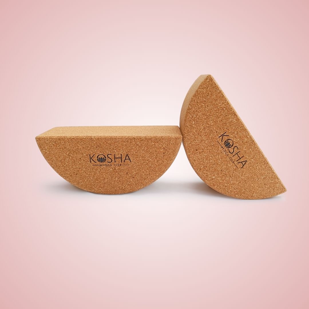 Kosha Yoga Balance Block: Semi Circle Yoga Brick
