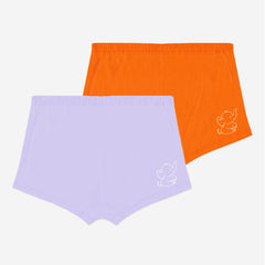 Snugkins 100% Organic Cotton Shorts Set for Kids, Toddlers, Boys and Girls - Set of 2