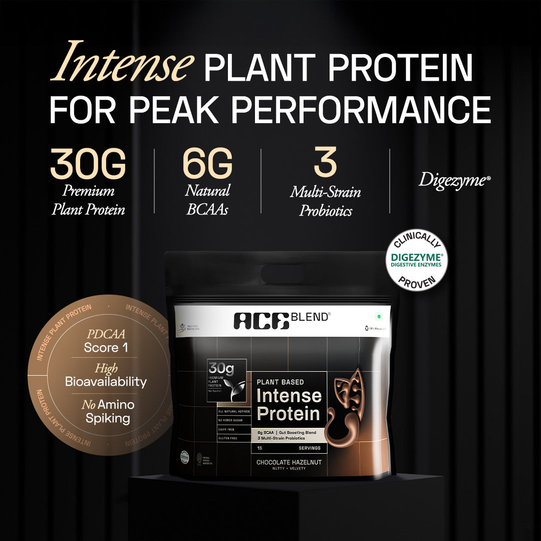 Ace Blend Premium Plant Protein | Intense