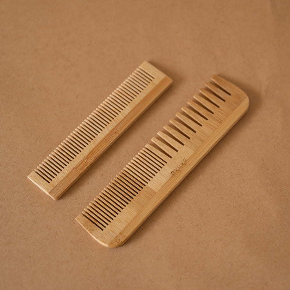 Akiiko Bamboo Combs (set of 2)