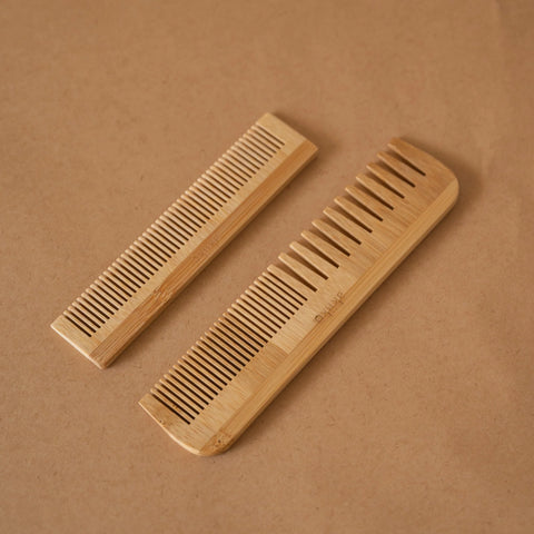 Akiiko Bamboo Combs (set of 2)
