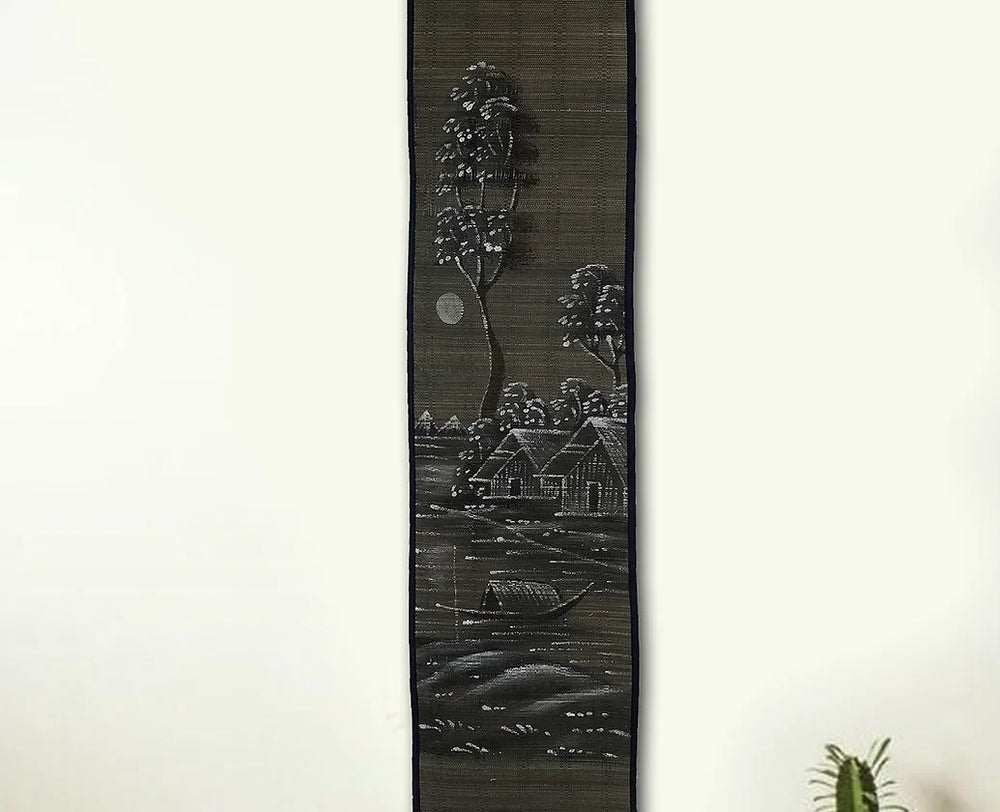 Bamboo Mat Wall Hanging