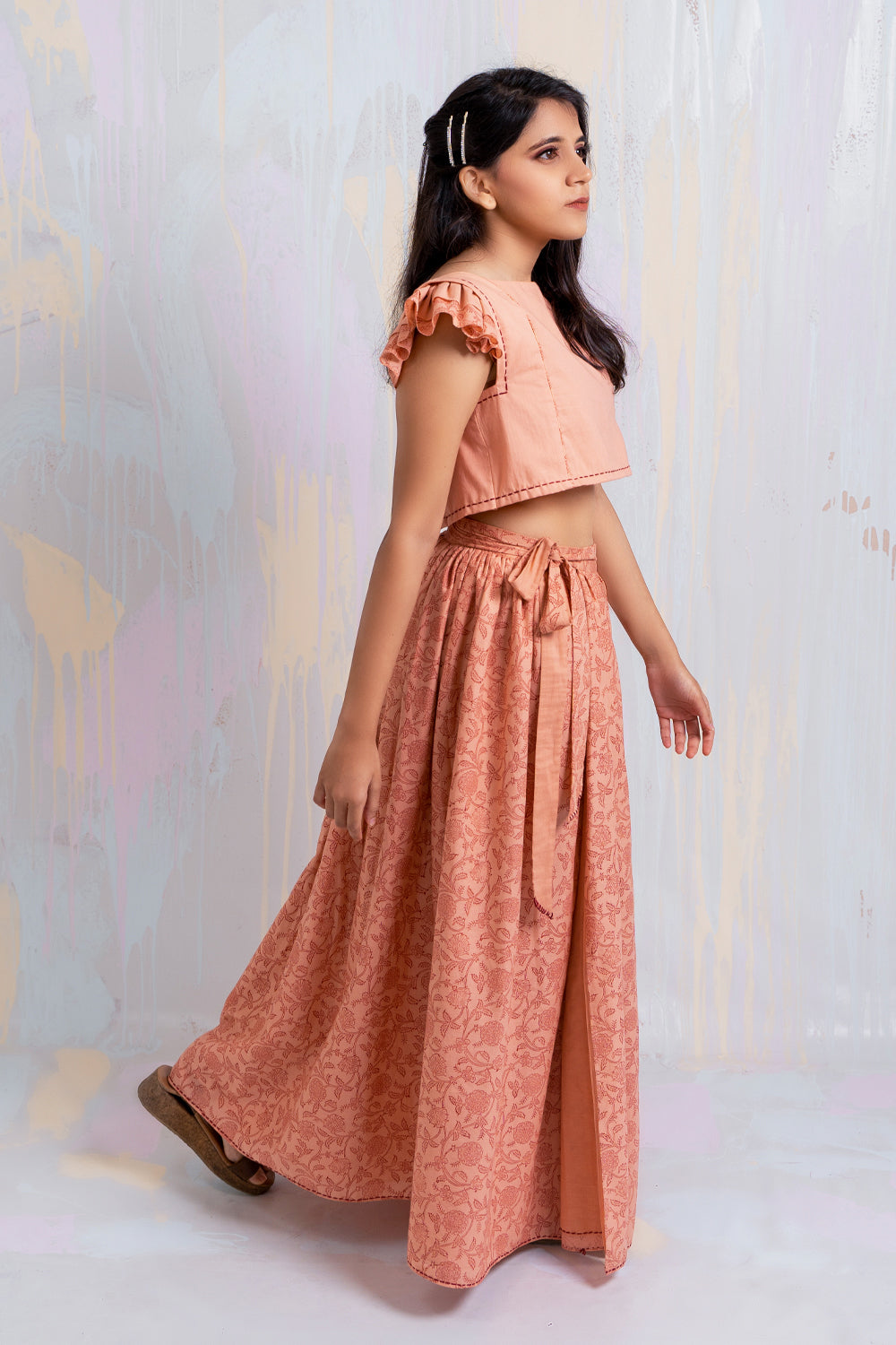 ITIDOR Renée Wrap Around Reversible Skirt