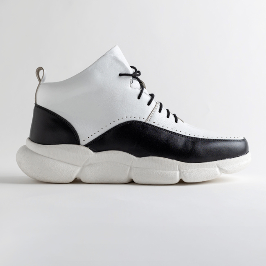 Monkstory Rebel High Top Lace Sneakers