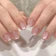 Gush Beauty Blush Hour | Short Round, Press On Nails