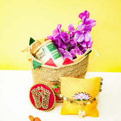 Eco Jute Diwali Hamper | Mini Festive Gift Box