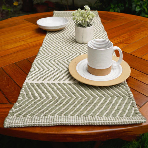Muun Home Handwoven Reversible Table Runner