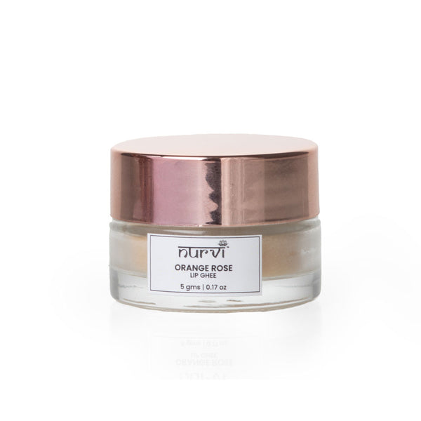 Nurvi Orange Rose Lip Ghee - 5 Grams