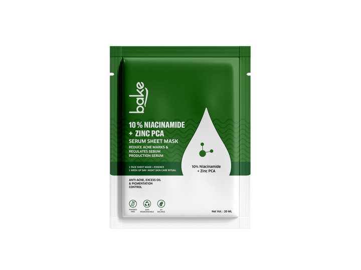 10% Niacinamide + Zinc PCA Serum Sheet Mask