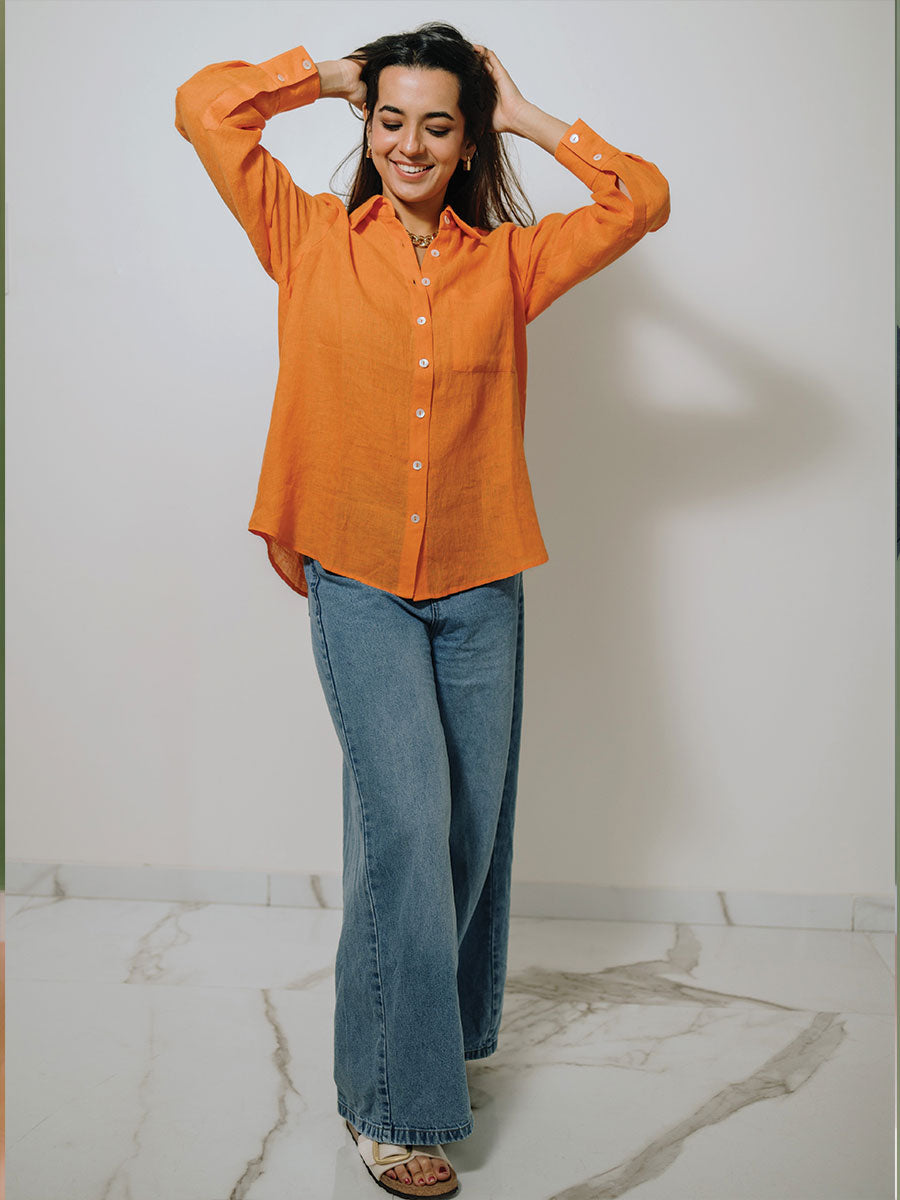 THE MELONY LINEN SHIRT