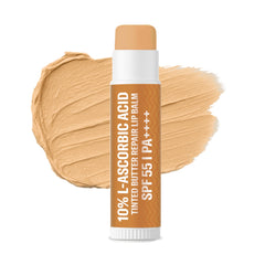 10% L-Ascorbic Acid Tinted Butter Brightening Lip Balm SPF 55 PA++++