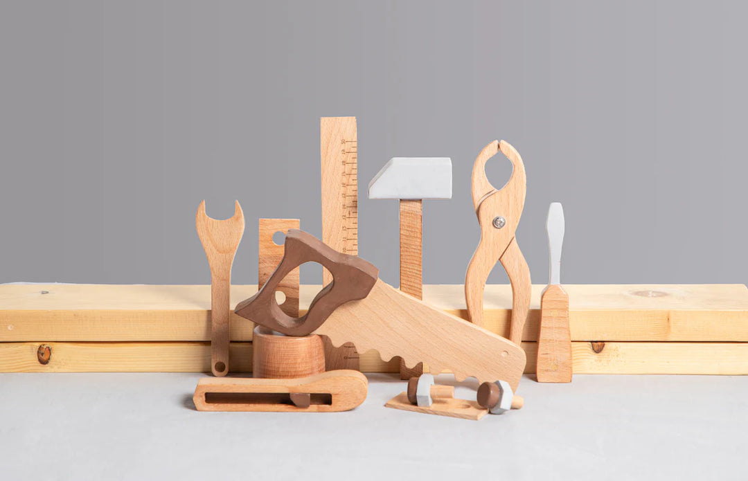 BIRCH & BUG Tool PlaySet - 13 Pieces