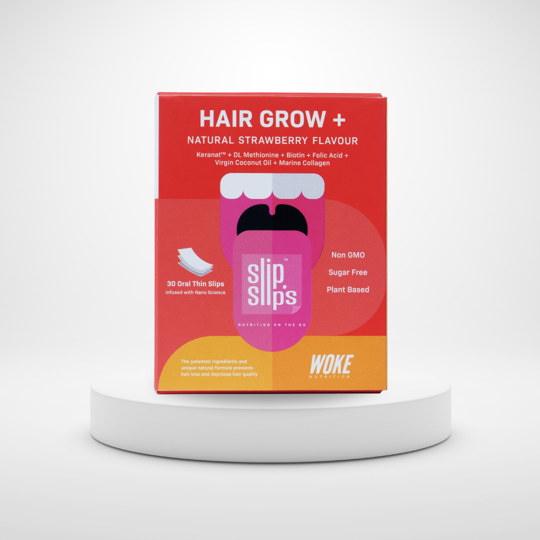 HairGrow+ Oral Strips | For Thicker, Shinier Hair