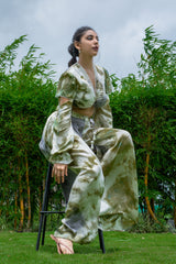 ITIDOR Jean Jade Pleated Pants