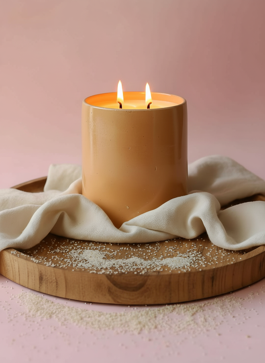 Rasa Home Dune Ceramic Candles | Handcrafted Decorative & Scented Candles