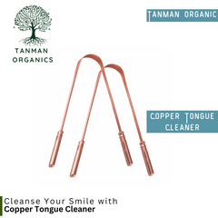 Tanman Organics Copper Tongue Cleaner
