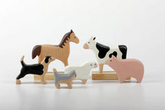 BIRCH & BUG Farm Animals Set of 6 - Combo 1