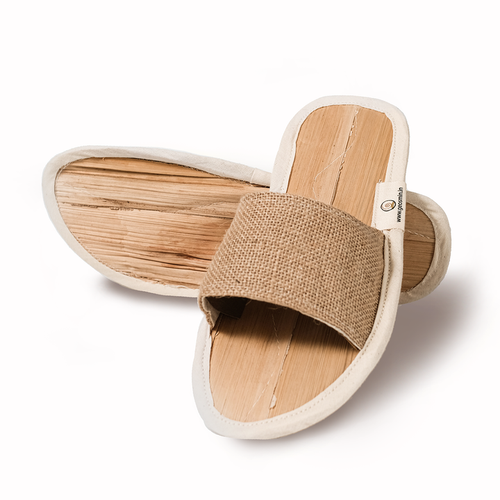 Geosmin Indoor slippers – banana economy | open toe sliders (pack of 3)