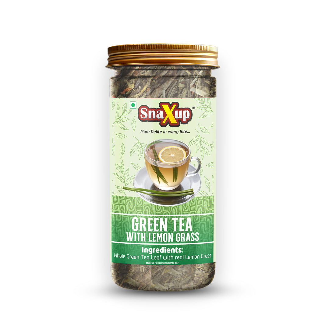 Snaxup Green Tea With Lemon Grass Tea