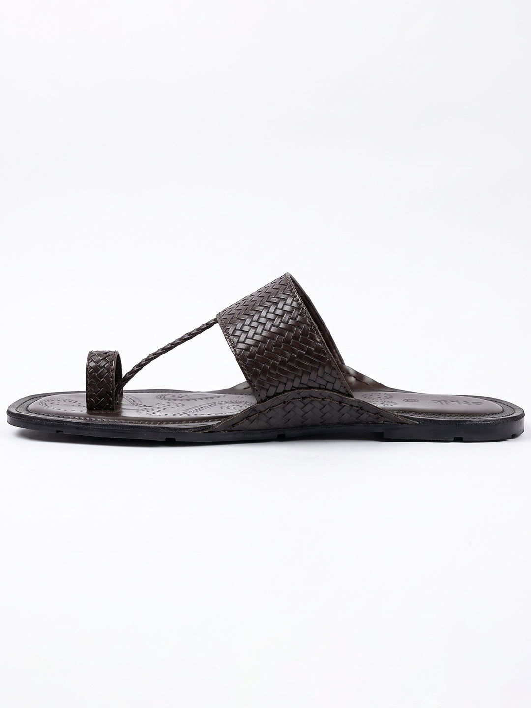 Yuvraj Brown Kolhapuri Chappal