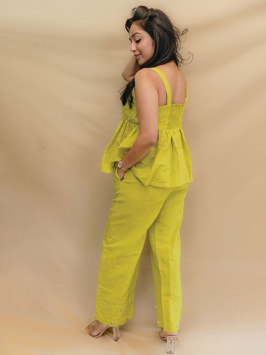 NOOR LINEN CO-ORD SET