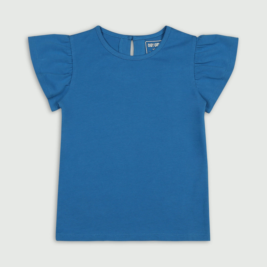 Ola! Otter Flutter Sleeve Girl Top