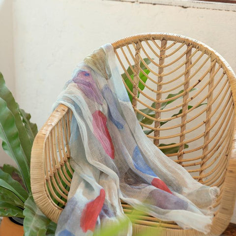 Goomti Handwoven Linen Scarf