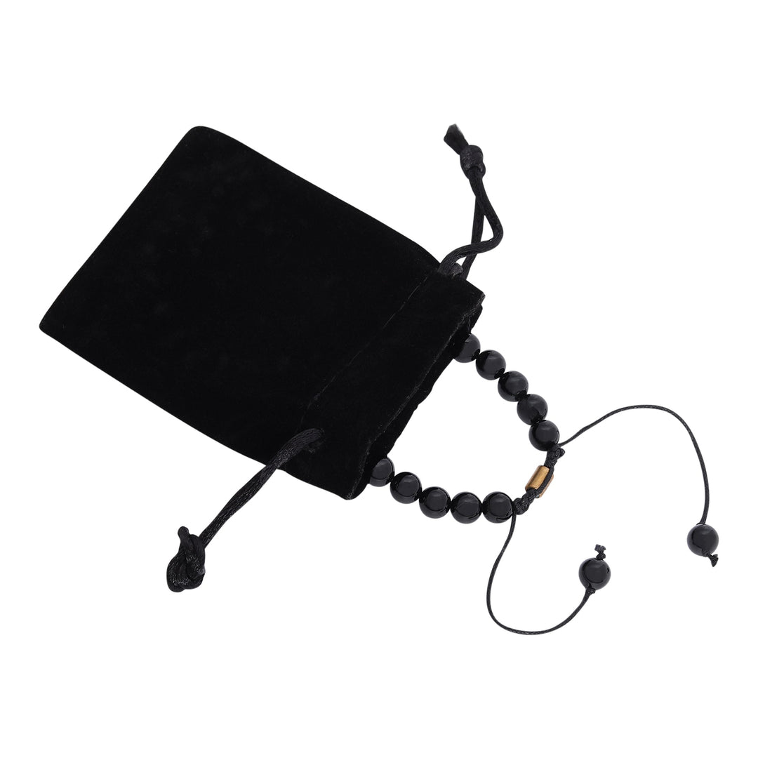 Bamboology Trends Real Black Tourmaline Healing Bracelet For Protection From Negative Energies