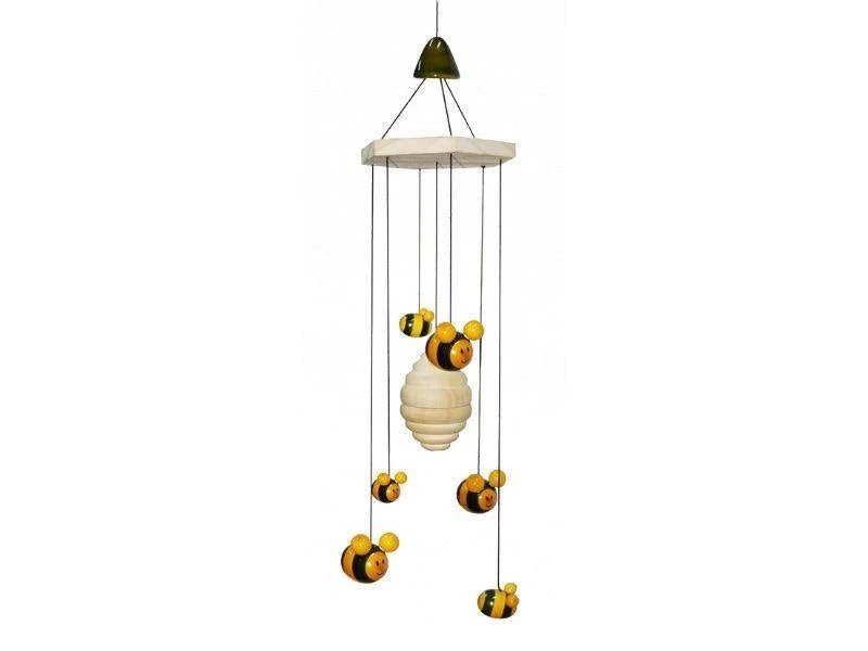 Fairkraft Creations Bee Hive dangler decor | Wooden Home decor