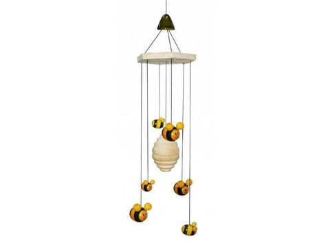 Fairkraft Creations Bee Hive dangler decor | Wooden Home decor