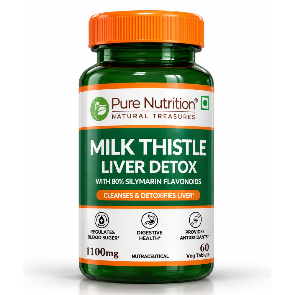Pure Nutrition Liver Care with Milk Thistle | Veg Tablets