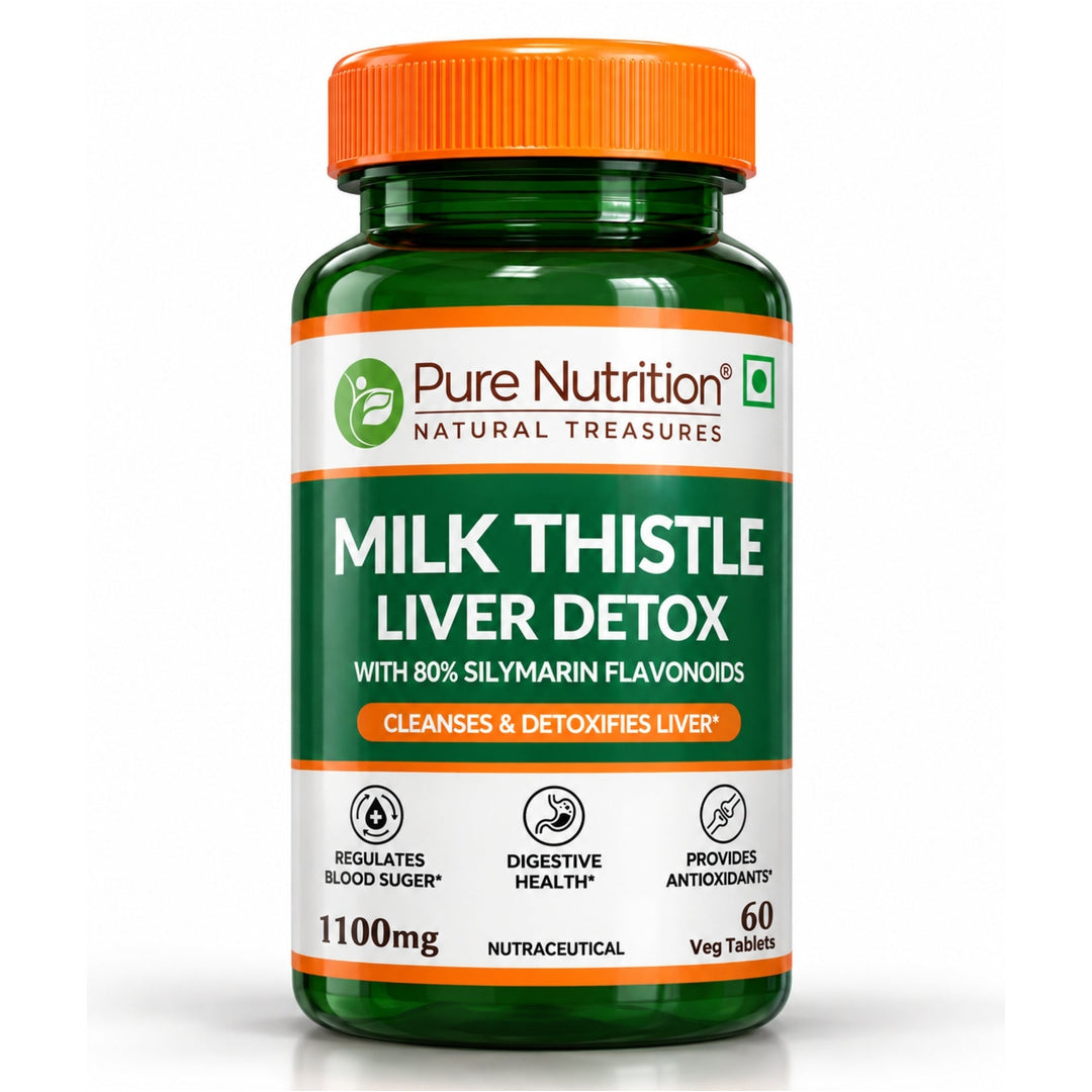 Pure Nutrition Liver Care with Milk Thistle | Veg Tablets