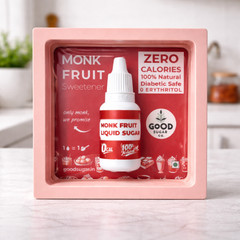Good Sugar Co. Monk Fruit Liquid | Water + Monk Fruit | No Erythritol