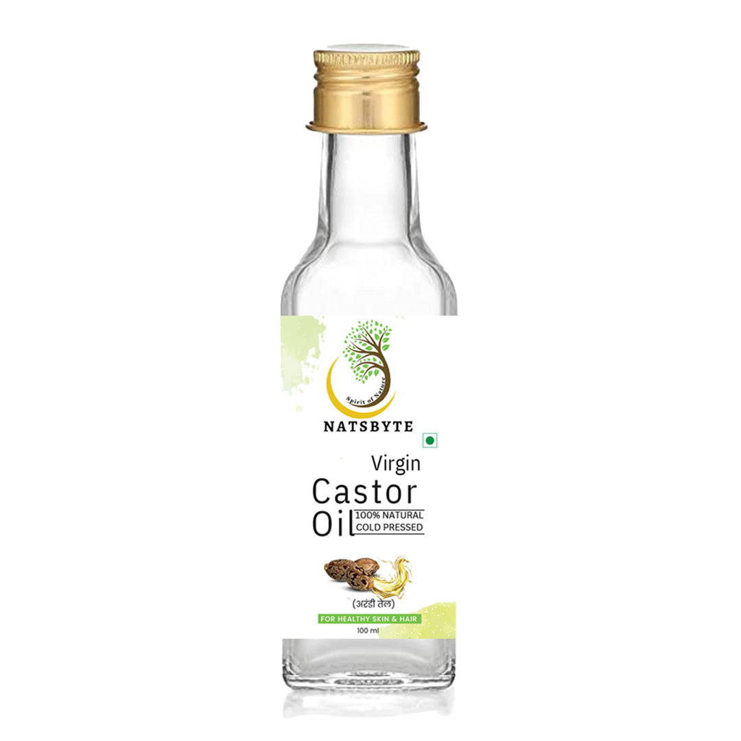 Natsbyte 100% Pure & Natural Castor Oil - 100 ml