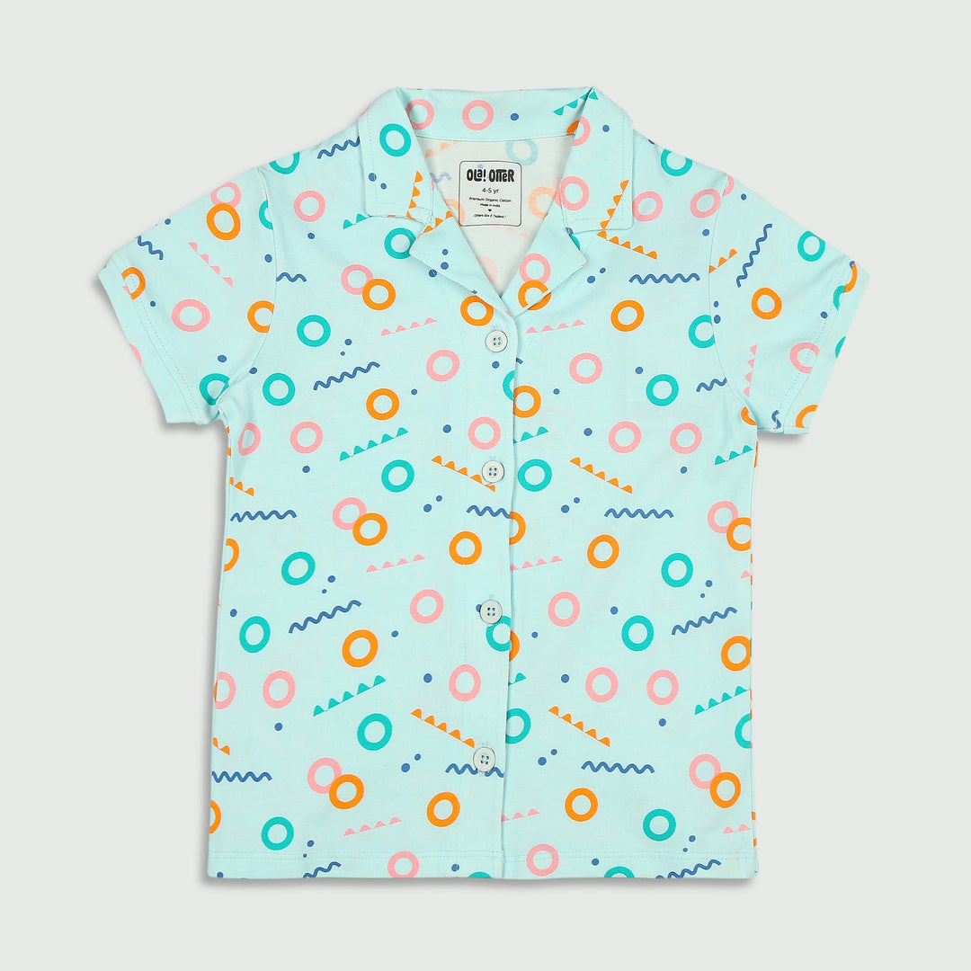 Ola! Otter Half Sleeve Nightsuit