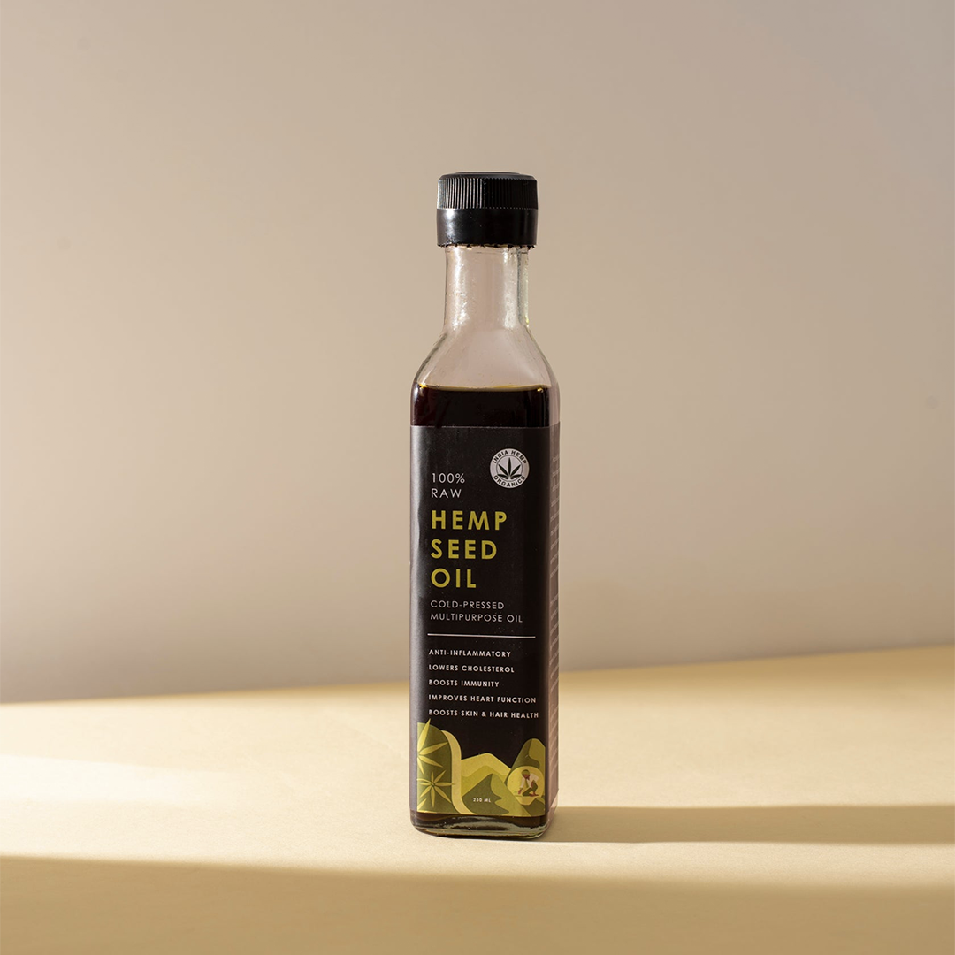 India hemp Organics Hemp Seed Oil 250ml