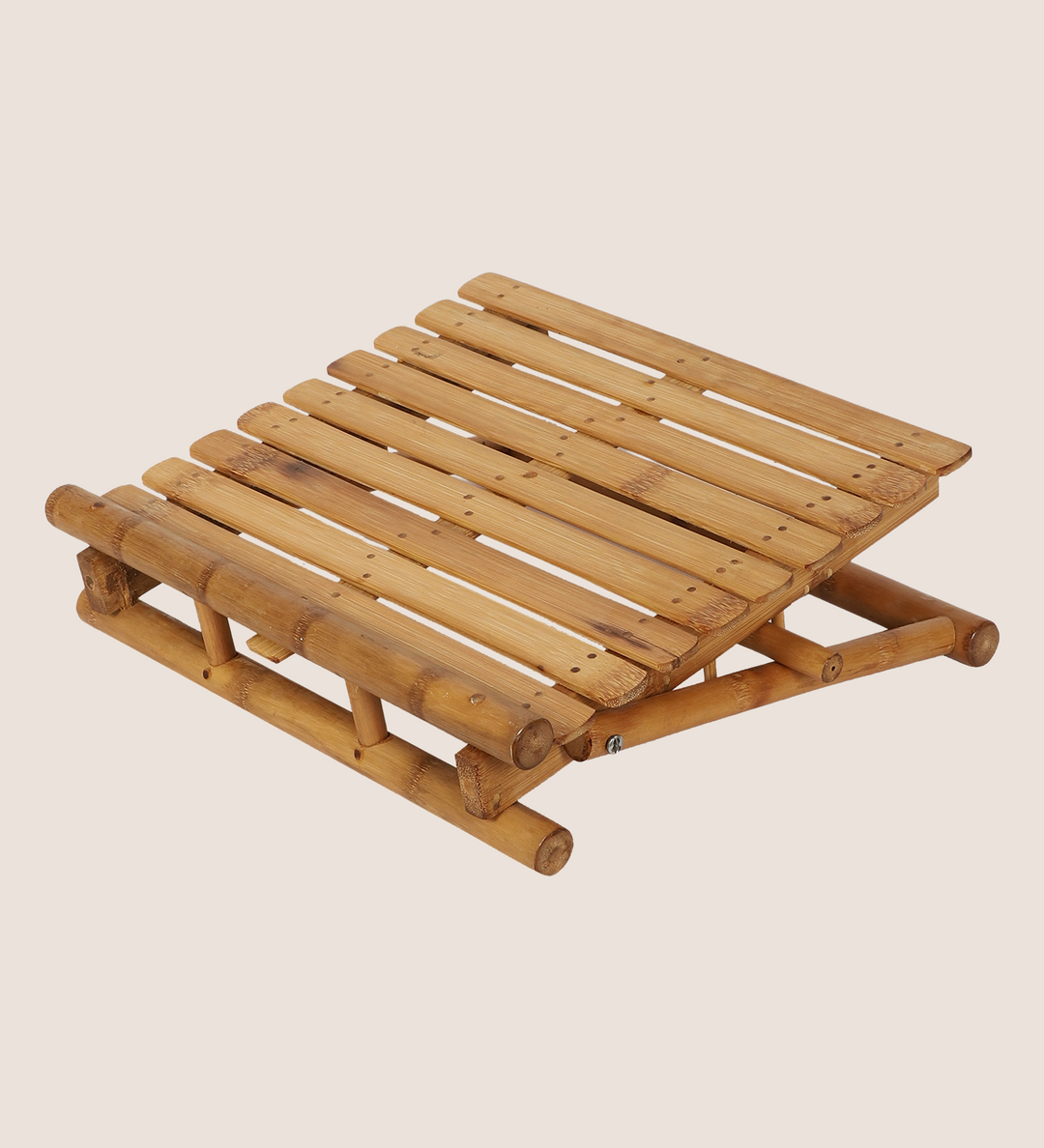 Silpakarman Natural Bamboo Work Set | Laptop Stand & Amplifier