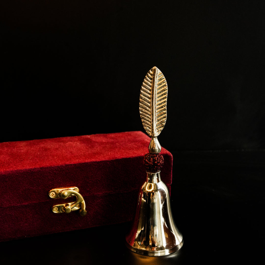 Silver platted Rudra bell - https://artecasa.in/